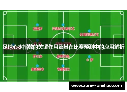 足球心水指数的关键作用及其在比赛预测中的应用解析